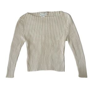 Marc Jacob’s Cream Ribbed Sweater
